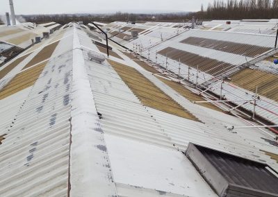 Commercial Roof and Guttering maintenance in Wigon